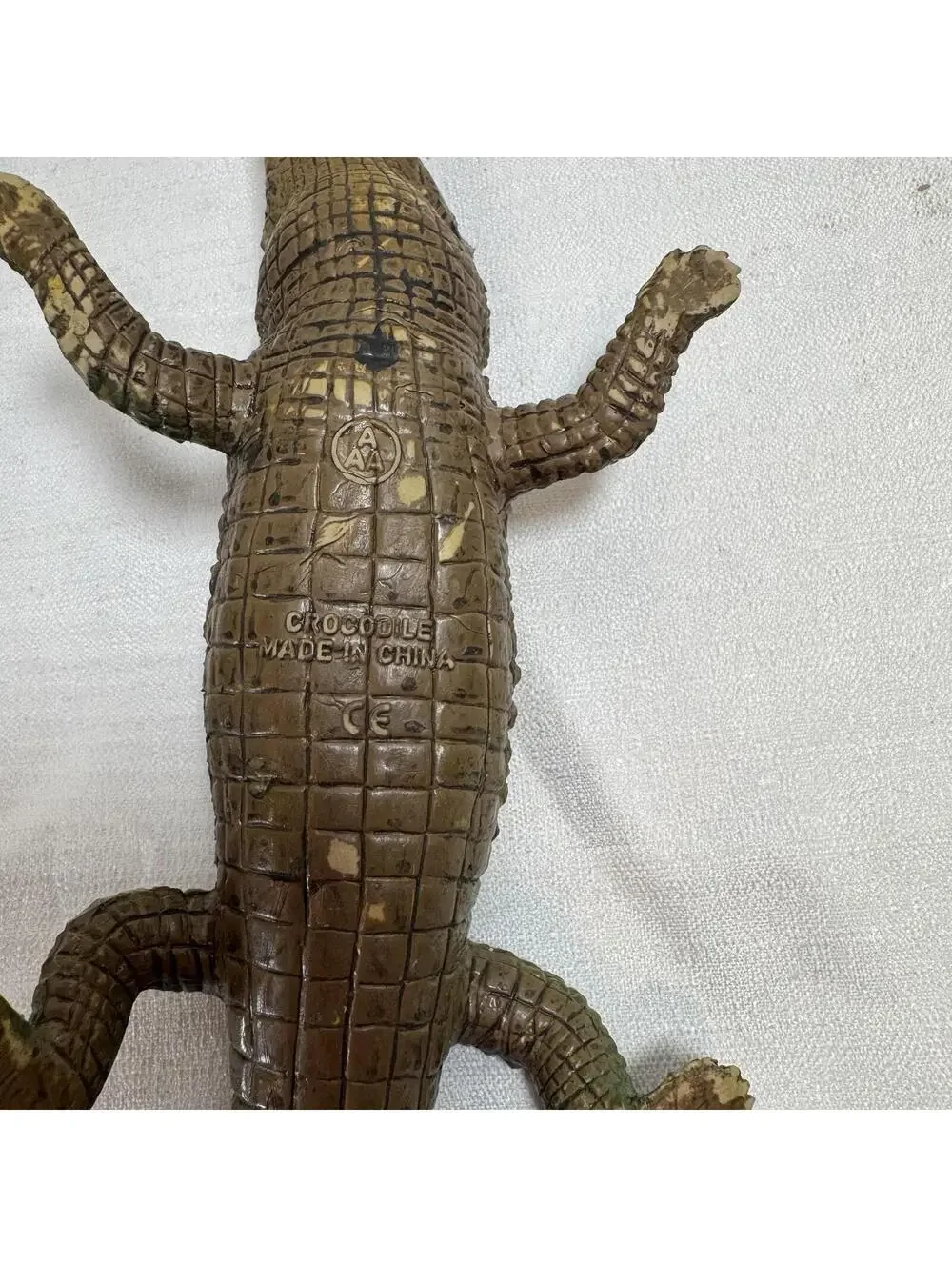 AAA Crocodile Figure Rubber PVC 12